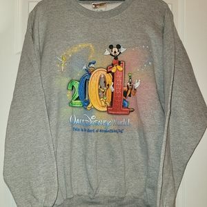 Disney World Crewneck Sweater 2001